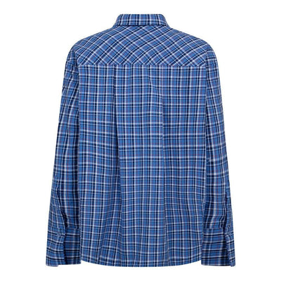 AngelicaCC Check Shirt, Blue fra Co`couture - bilde 3