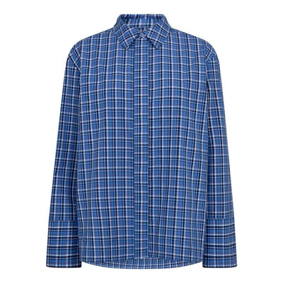 AngelicaCC Check Shirt, Blue fra Co`couture hos Tråkk Inn