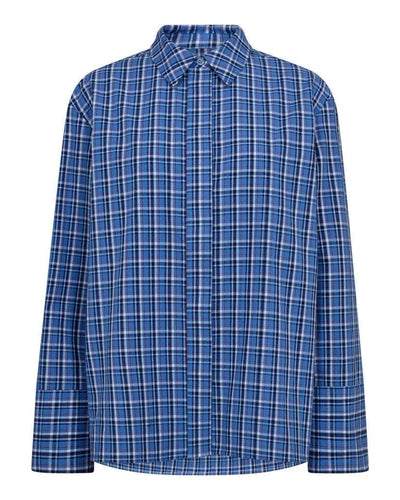AngelicaCC Check Shirt, Blue