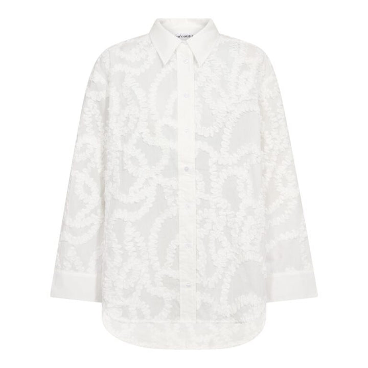 BrynnCC Structure Shirt, White