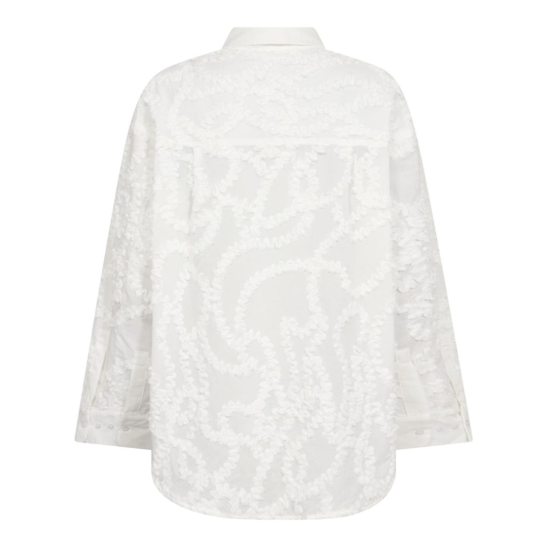 BrynnCC Structure Shirt, White