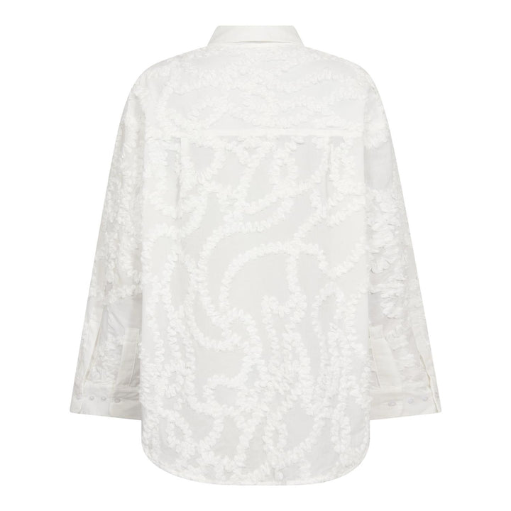 BrynnCC Structure Shirt, White