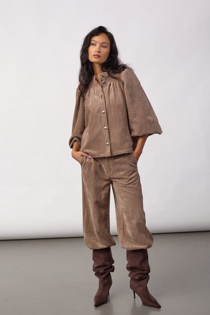DaisyCC Cord Shirt, Walnut