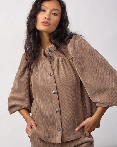 DaisyCC Cord Shirt, Walnut