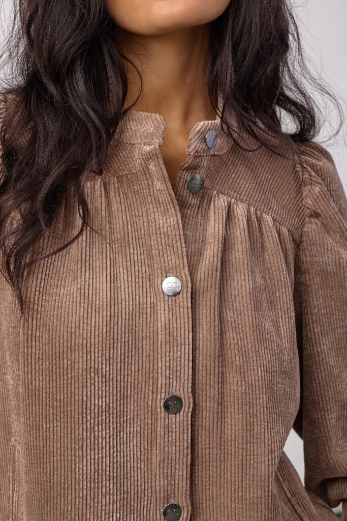 DaisyCC Cord Shirt, Walnut