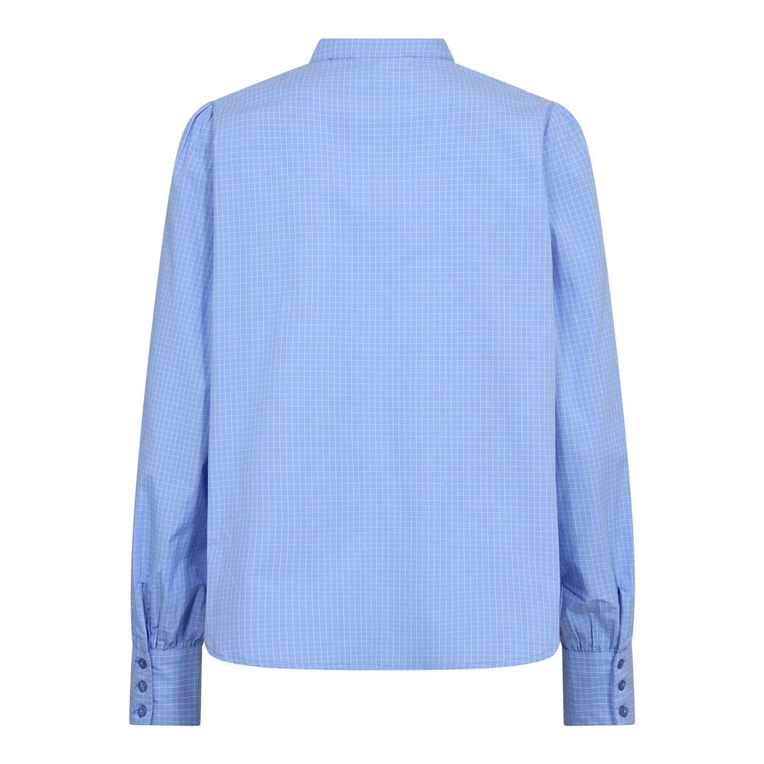 ElonaCC Check Shirt, Pale Blue