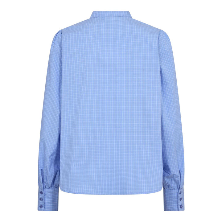 ElonaCC Check Shirt, Pale Blue