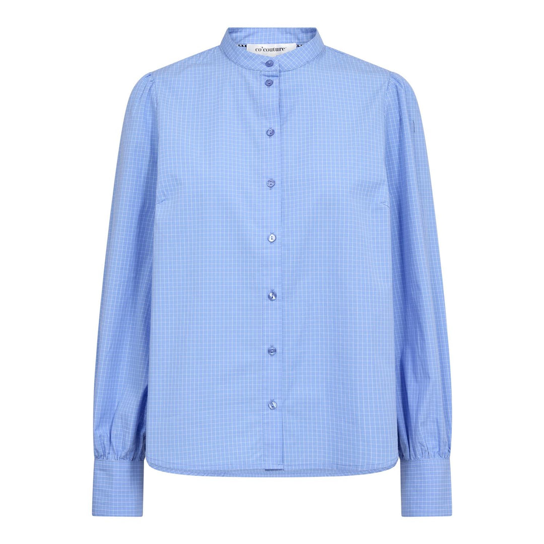 ElonaCC Check Shirt, Pale Blue