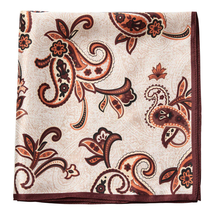 ShilaCC Silk Bandie Scarf, Brown