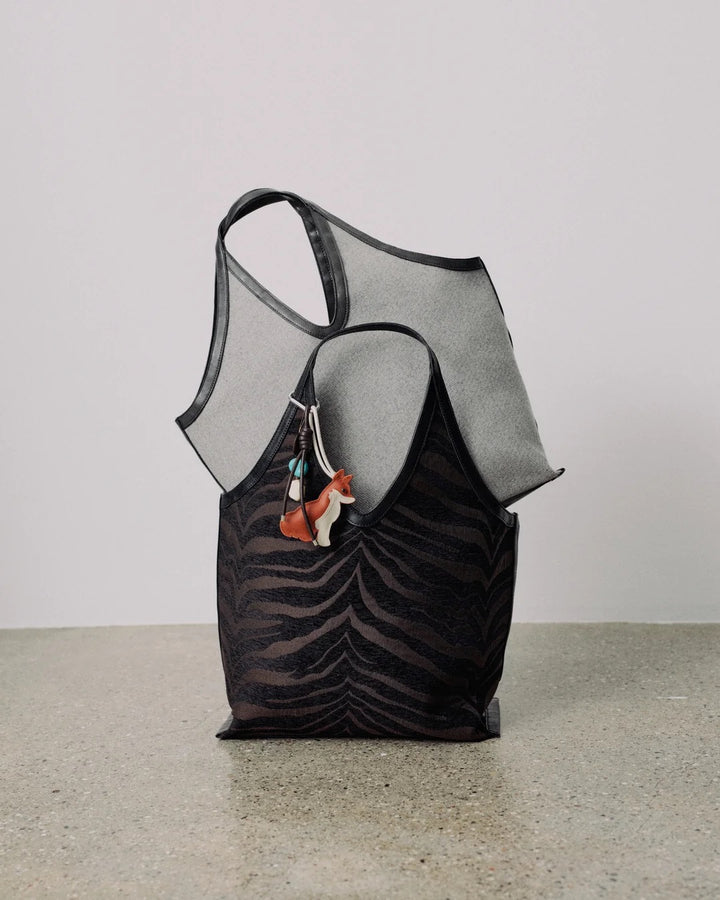Day Melange Tote, Medium Grey Mel
