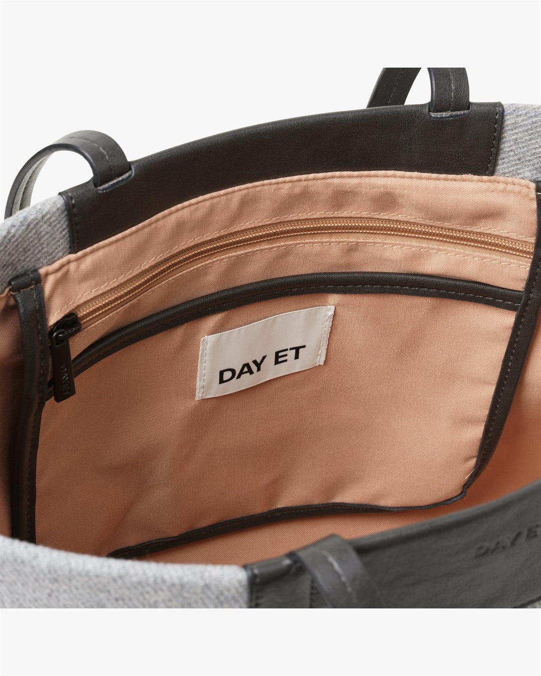 Day Melange Work Bag, Medium Grey Melange