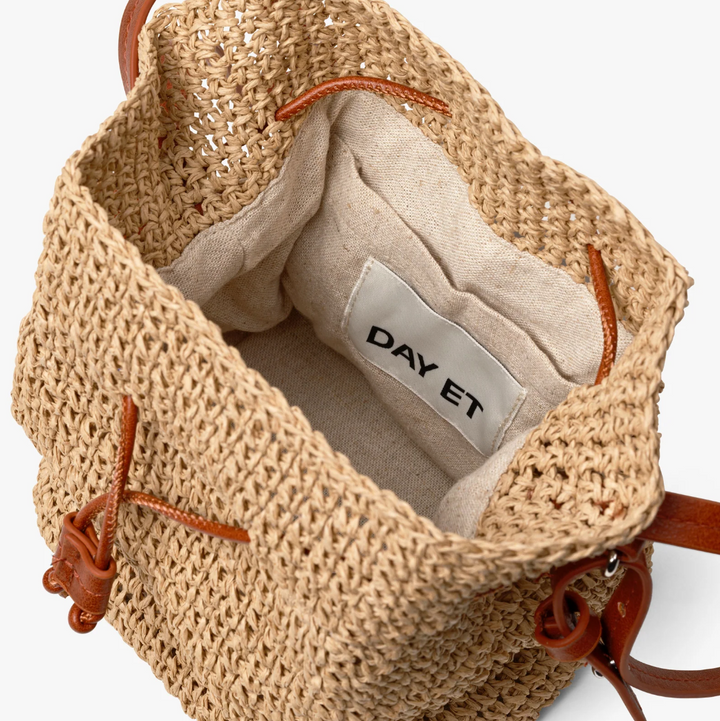 Day ET beige tilbehør veske - innside