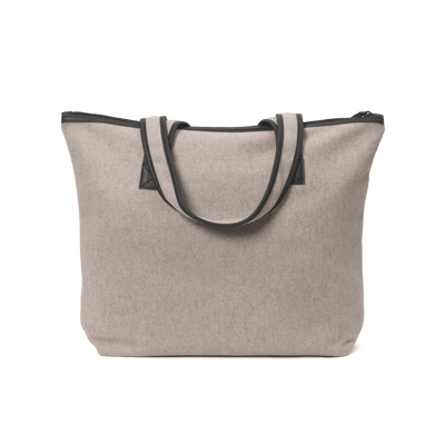 Day Woolen Bag M, Taupe Melange