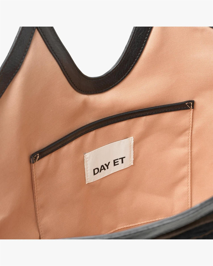 Day Zebra Work Tote, Coffee Bean