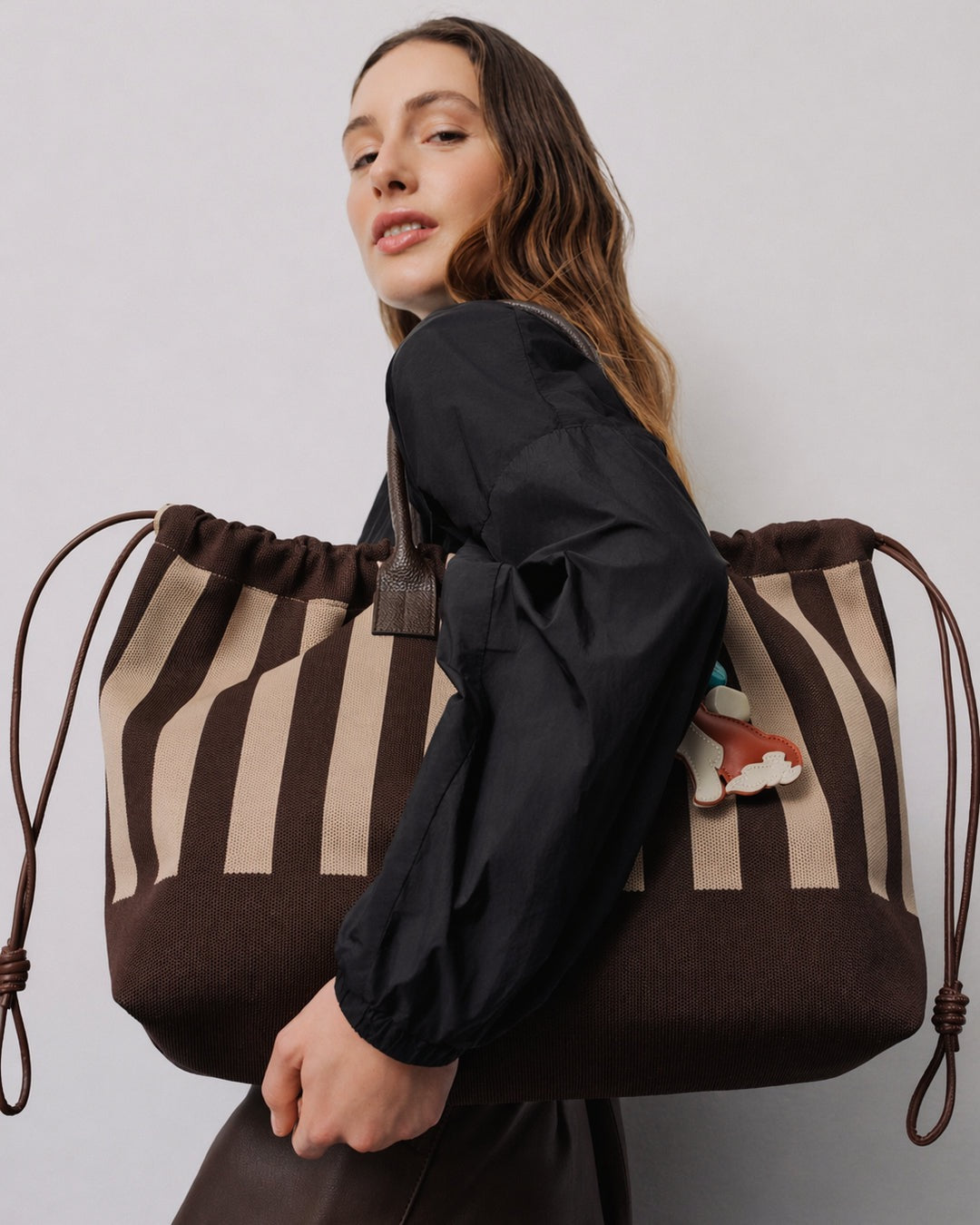 Knitting Bag, Coffee Bean