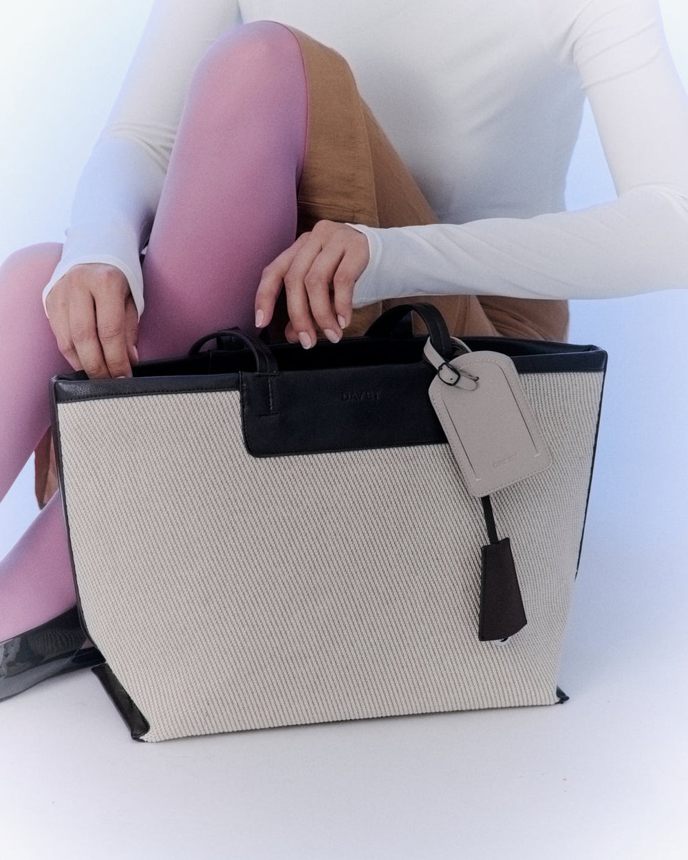 Day ET beige tilbehør veske - helfigur