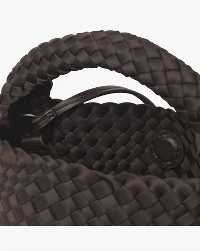 Small Hand-Braided Neoprene Håndveske, Chocolate Plum fra Day ET - bilde 2