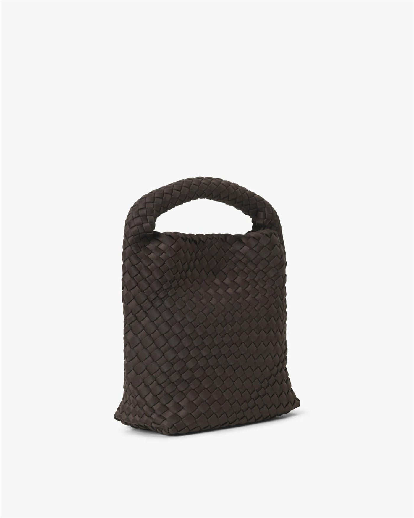 Small Hand-Braided Neoprene Håndveske, Chocolate Plum fra Day ET - bilde 3