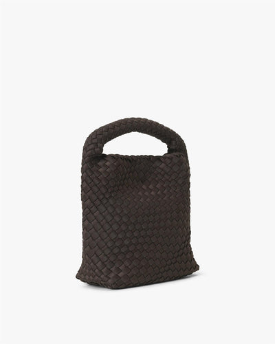 Small Hand-Braided Neoprene Håndveske, Chocolate Plum fra Day ET - bilde 3