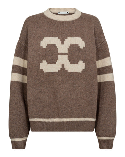 RowCC Coco Logo Knit, Walnut