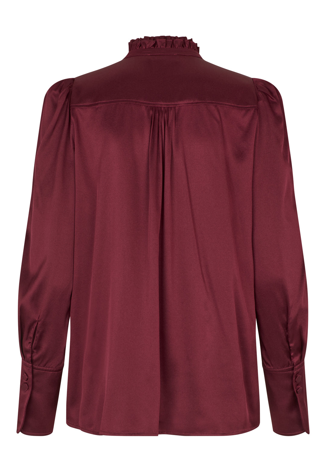 Dea Kudibal burgunder bluse - bakfra