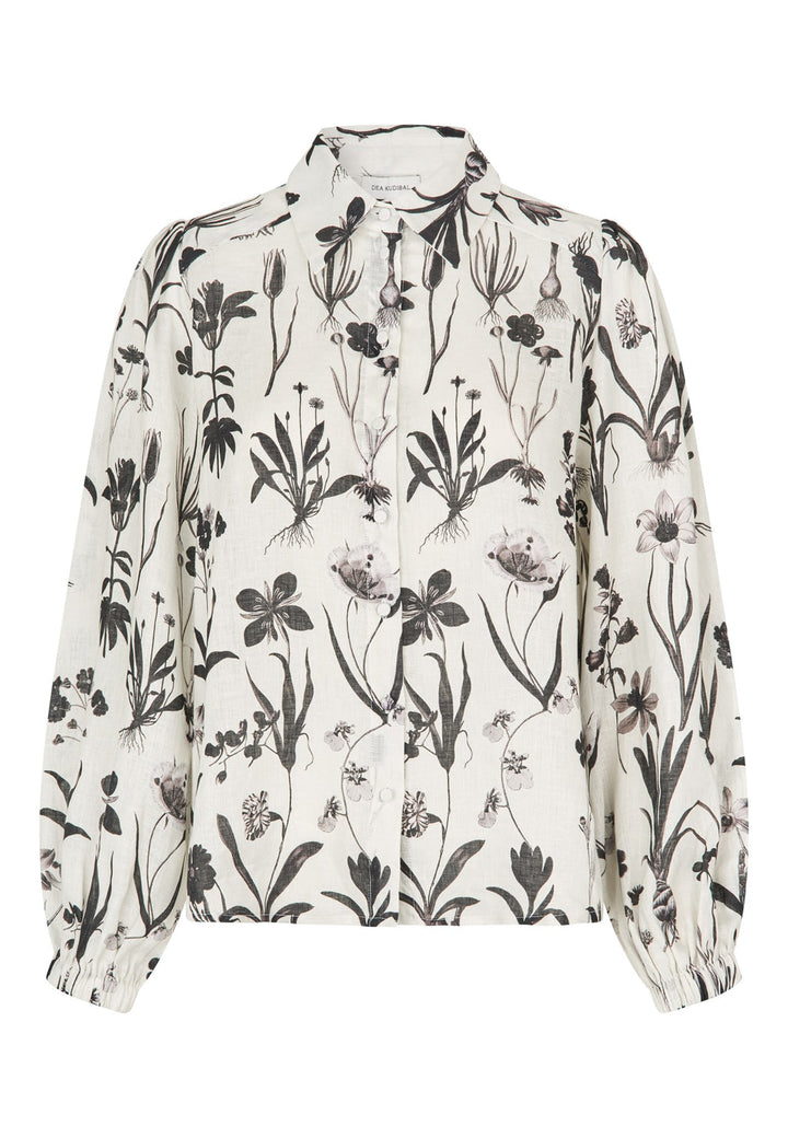Dea Kudibal beige bluse - helfigur