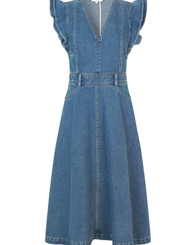 EdissaDEA Dress, Lt Denim Blue
