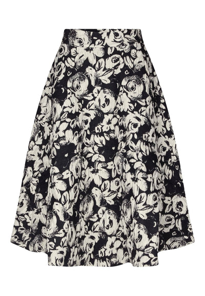 Amydea Skirt, Black Blossom