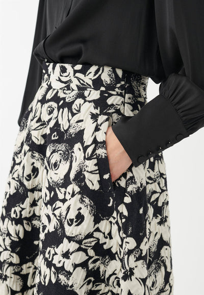 Amydea Skirt, Black Blossom