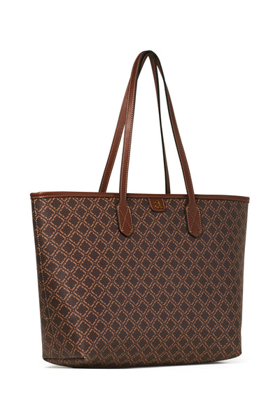 Ultimate Monogram Tote, Brown fra Arnie Says - bilde 3