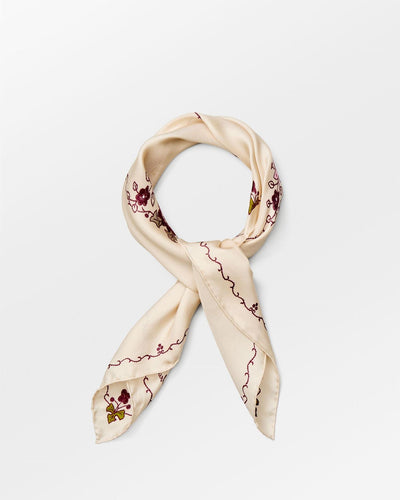 Brodaria Sia Scarf, Birch White