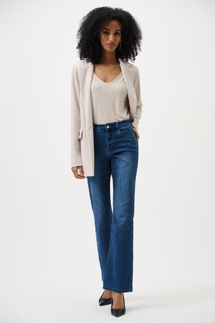 Brooke | Classic Bootcut Stretch Jeans, Medium Blue