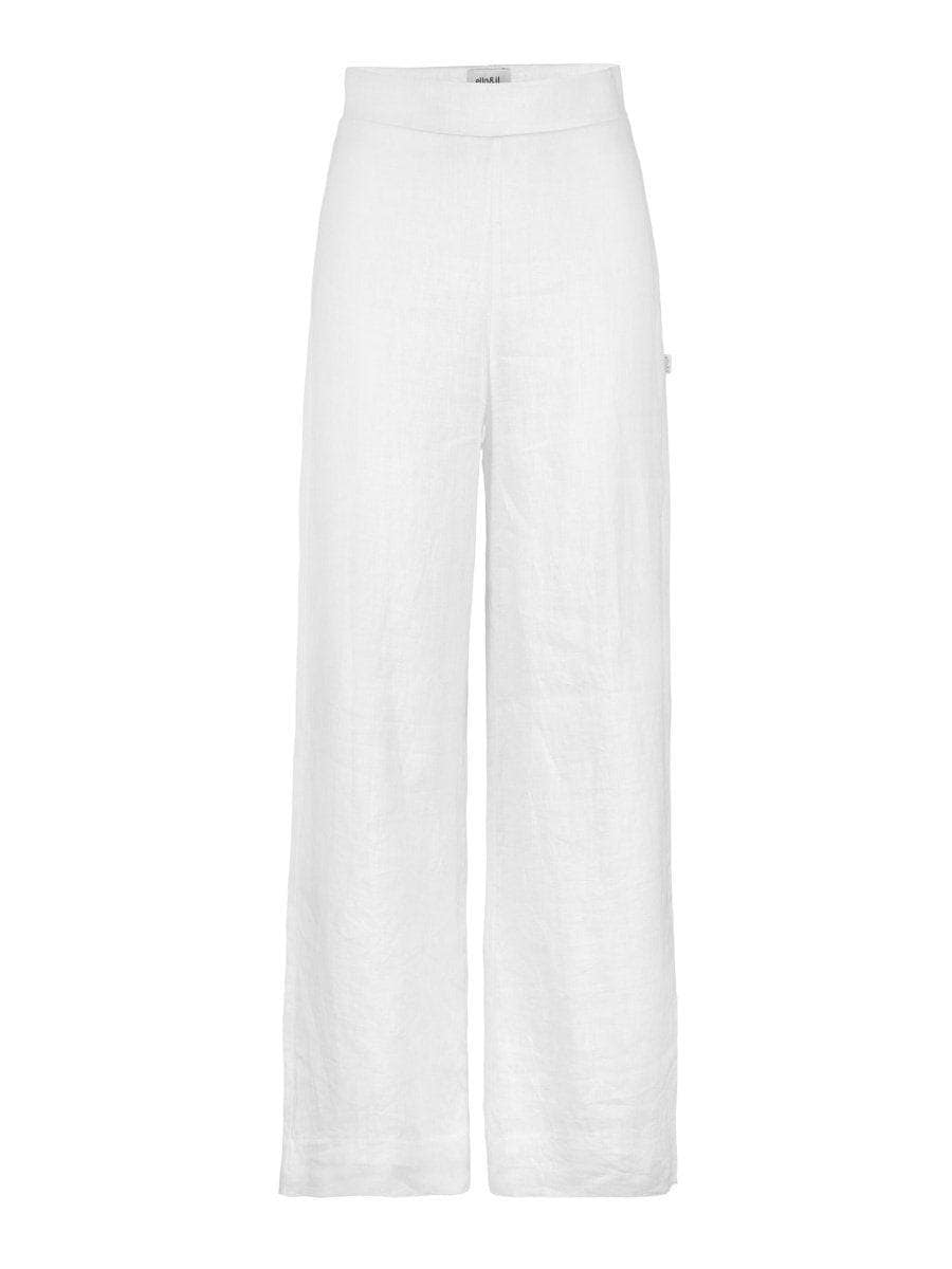 Molly Linen Pants, White