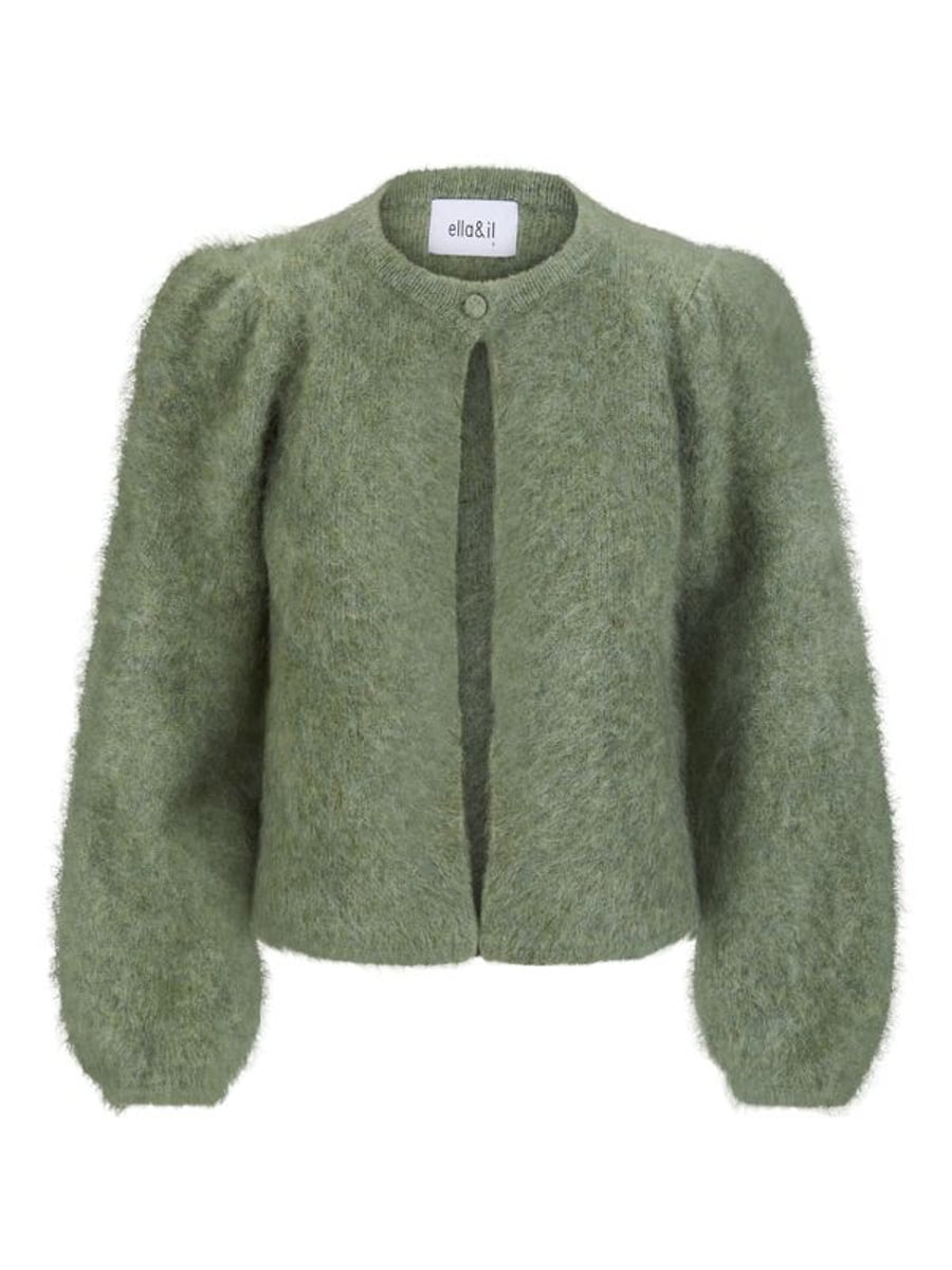 Amelia Chunky Cardigan, Sage Green