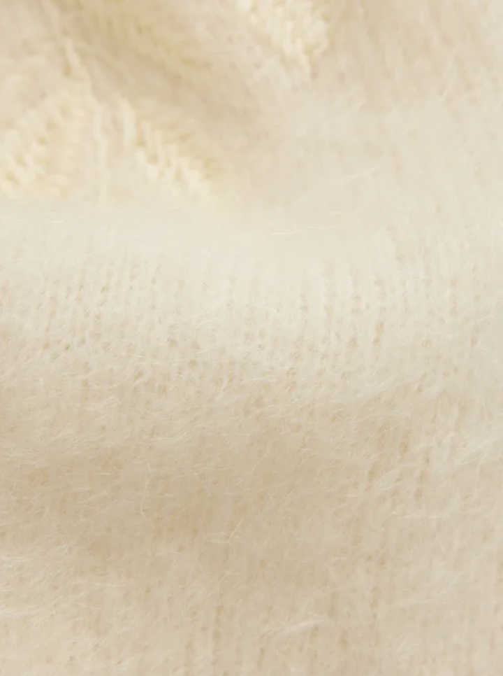 Amie Chunky Cardigan, Bright White