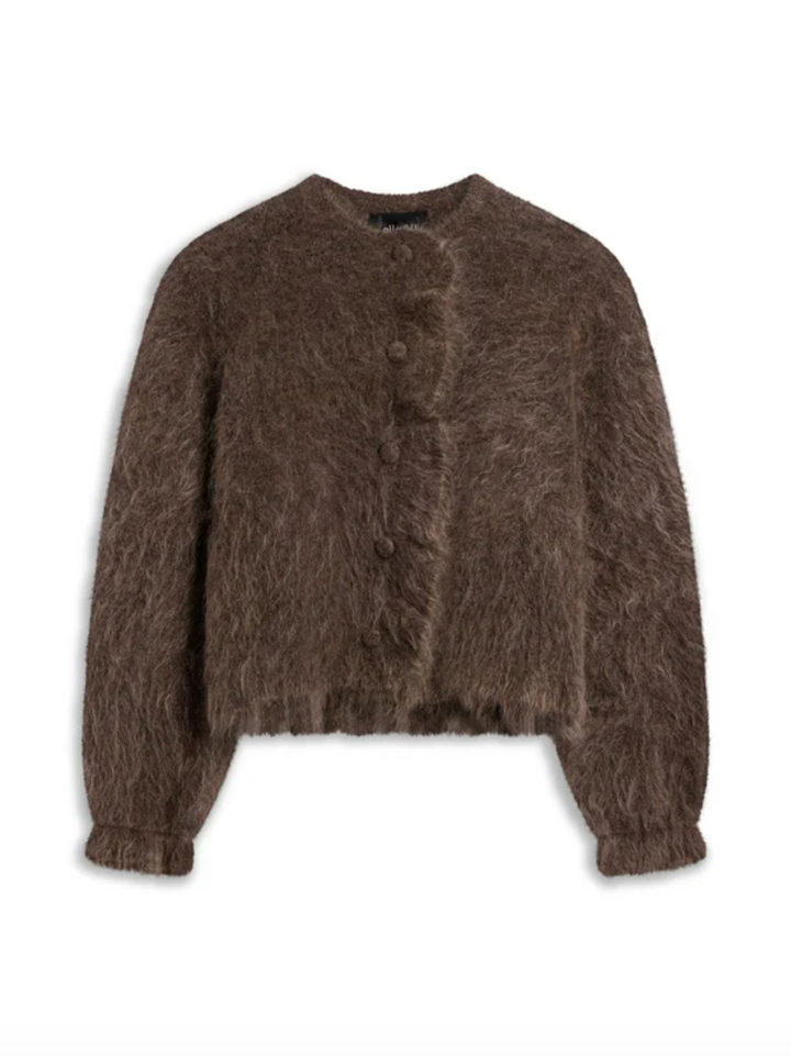 Ana Chunky Cardigan, Brown