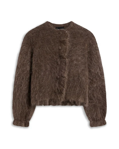 Ana Chunky Cardigan, Brown
