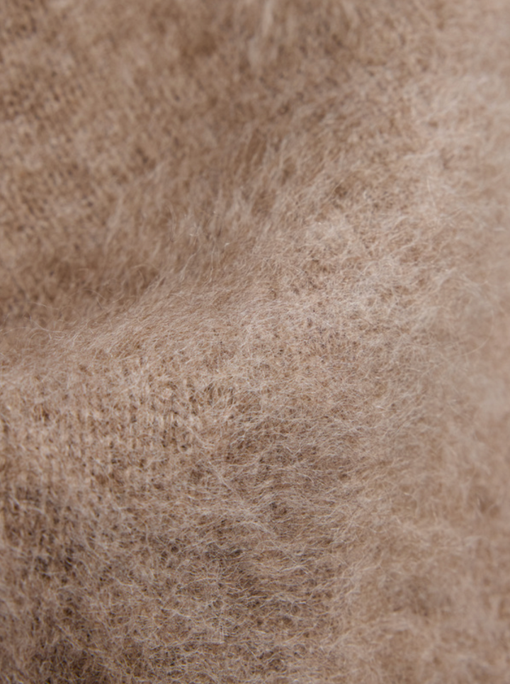 Ana Chunky Cardigan, Hazel Beige