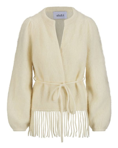 Fidele Chunky Cardigan, Bright White