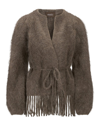 Fidele Chunky Cardigan, Brown