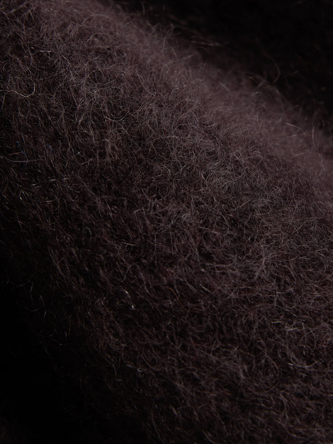Ella &amp; il mørk brun cardigan - detaljbilde