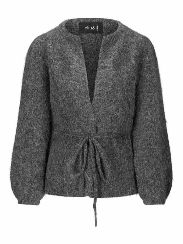 Fredrikke Chunky Cardigan, Charcoal fra Ella & il hos Tråkk Inn