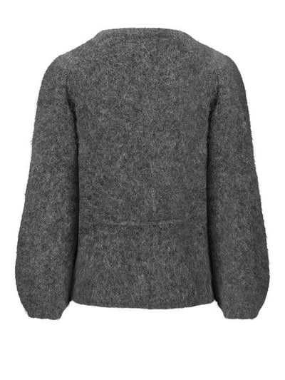 Fredrikke Chunky Cardigan, Charcoal fra Ella & il - bilde 2