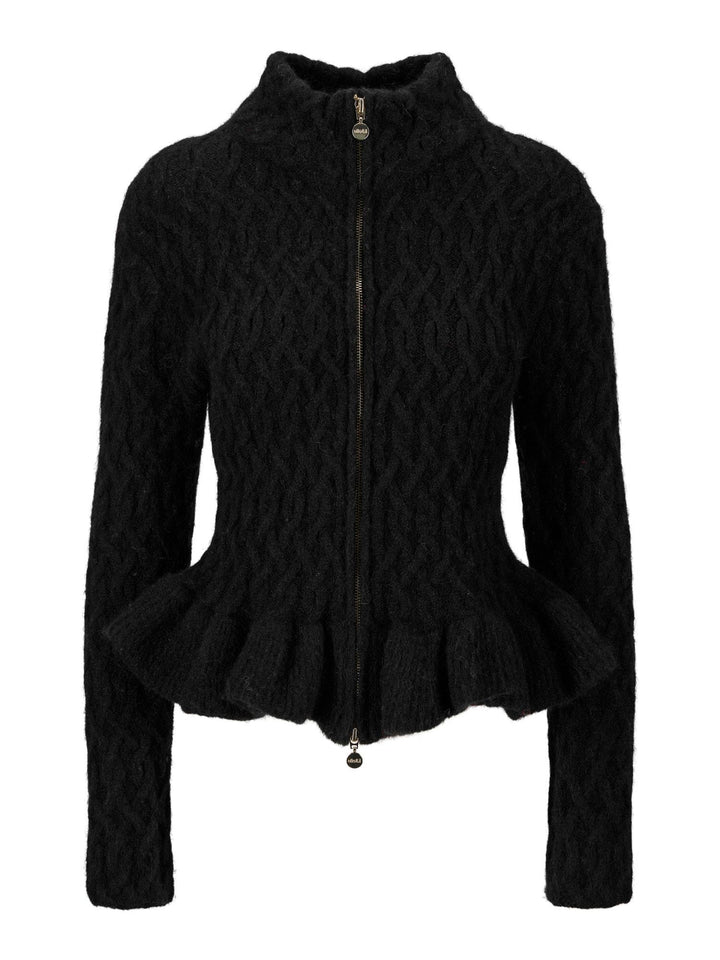 Ella &amp; il svart cardigan - forfra