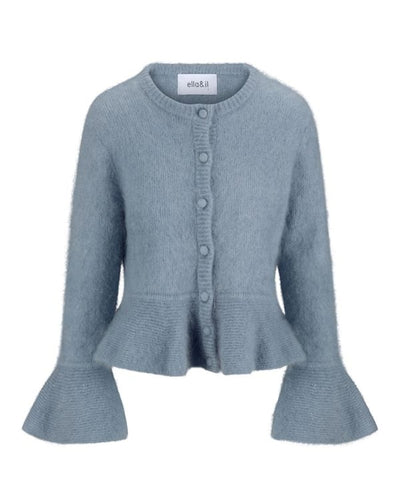 Maren Chunky Cardigan, Denim Blue