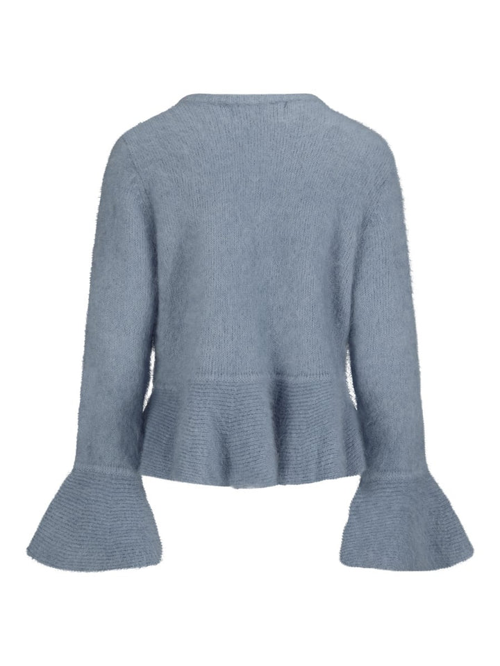Ella &amp; il denim blå cardigan - bakfra