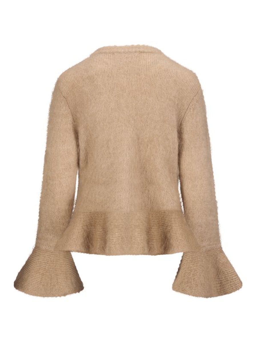 Ella & il beige cardigan - bakfra