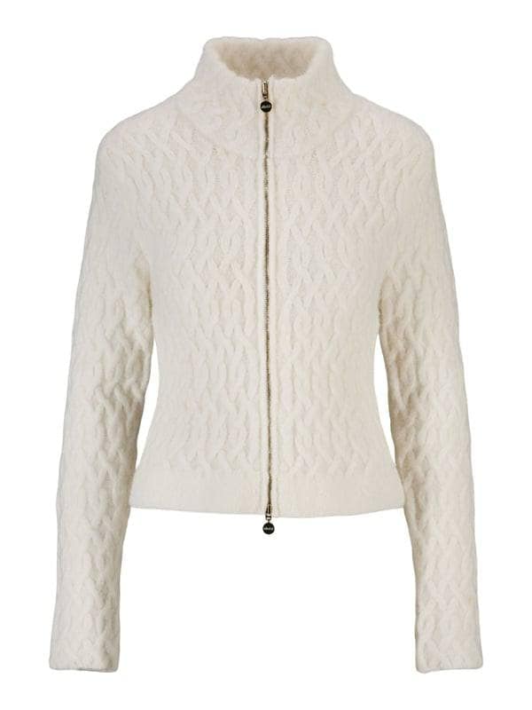 Ella &amp; il hvit cardigan - forfra