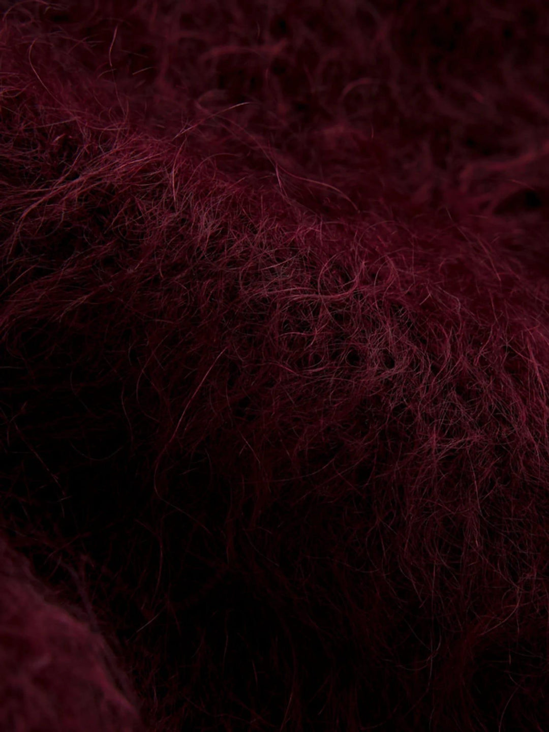 Ella &amp; il oxblood cardigan - detaljbilde