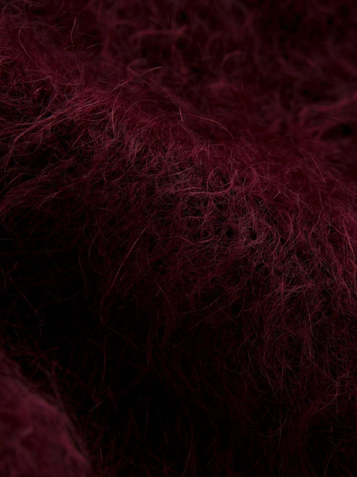 Ella &amp; il oxblood cardigan - detaljbilde